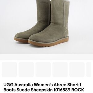 UGG Women's Abree Short Boots - Griege Suede